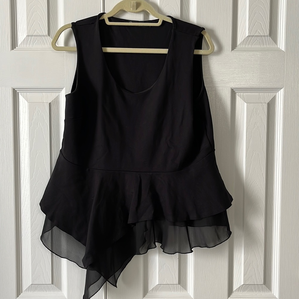 Fashion to Figure black top. Sz 1. EUC